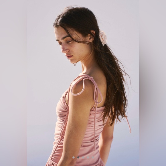 Free People Liza Drop-Waist Midi Dress - Picture 3 of 10